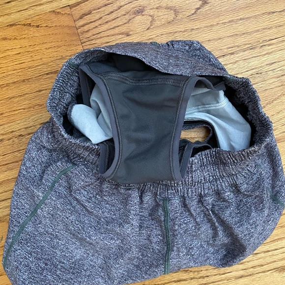 Lululemon mini grey Heather shorts - Picture 3 of 3